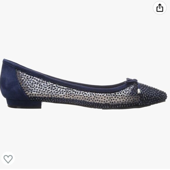 Nina Wynn’s Crystal Ballet Flats - Picture 2 of 7